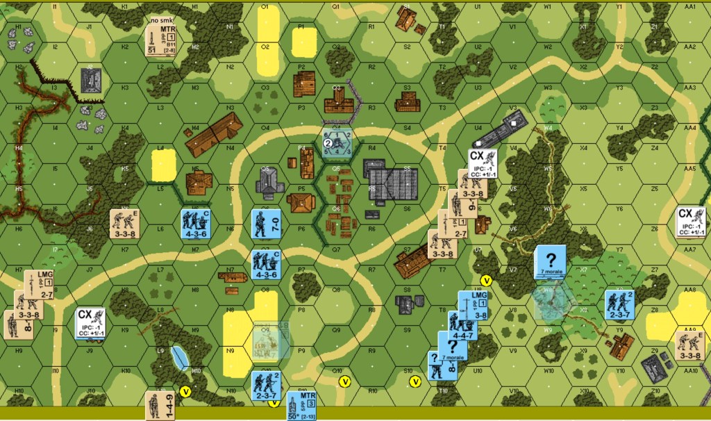 End of German turn 2.