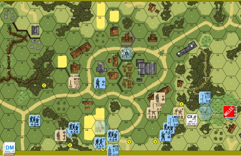 End of German turn 3.